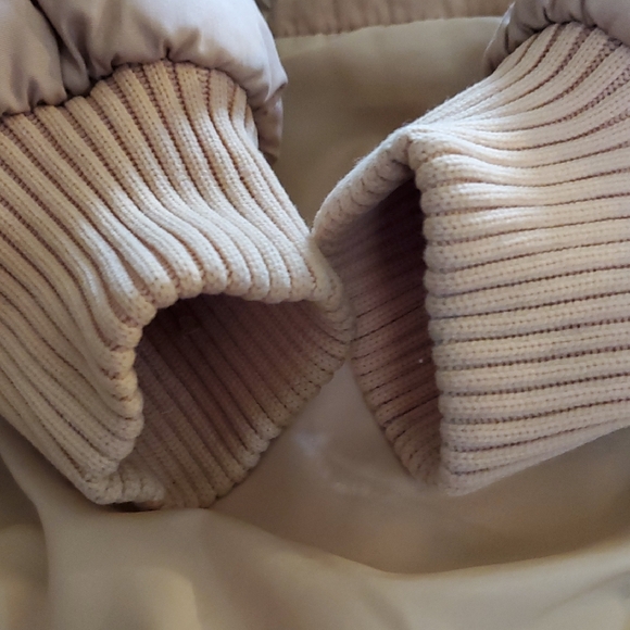 Men's Beige Quilted Jacket - Picture 9 of 11